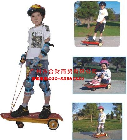 2010年歐美最受青少年兒童歡迎的禮品---兒童手驅(qū)滑板車！