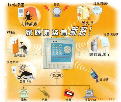 安特佳家庭防盜報警系統(tǒng)以辦事處待遇誠征代理