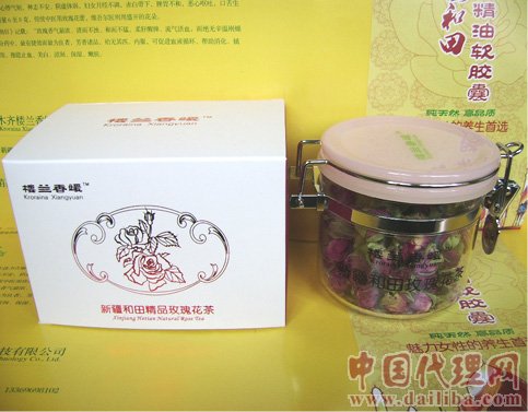 招代理新疆和田精品野生玫瑰干花茶 38g 精包裝